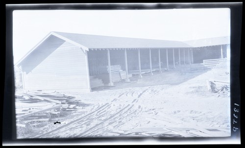 Implement Sheds, Ranch Bldgs. University Farm, Davis