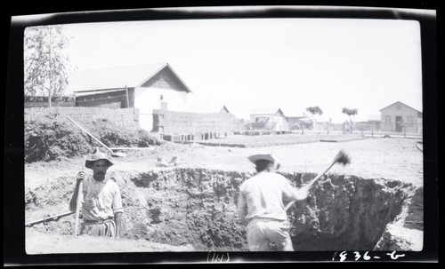 Making Adobe Block, Mexicali, Mexico