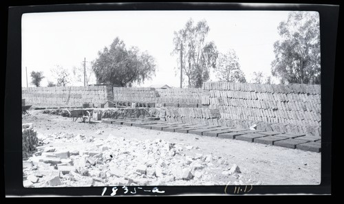 Adobe Brick Making, El Centro, Imperial Valley