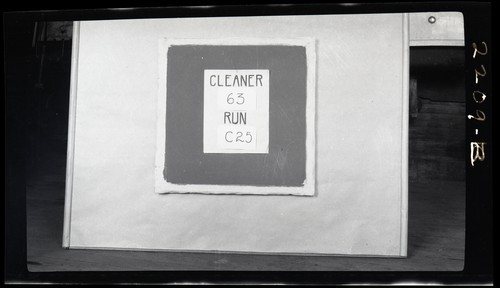 Air Cleaner Studies (a')