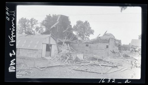 Silos Cyclone Effects, Story County, Iowa (a)