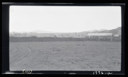 Building of Adobe (sun dried brick), Roy Baker Ranch, Saugus (a)