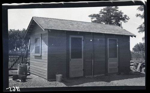 Milk House, T.L. Rancy Ranch - 2 miles north of Davis (a)