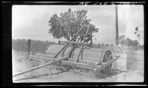 Tillage Machinery, Yolo County