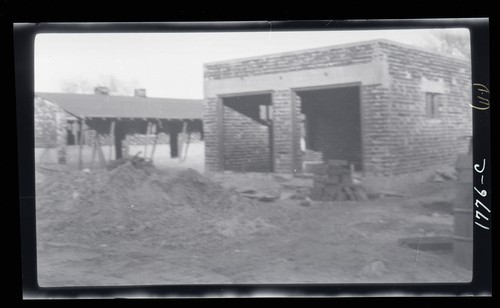Building of Adobe (sun dried brick), Roy Baker Ranch, Saugus (c)