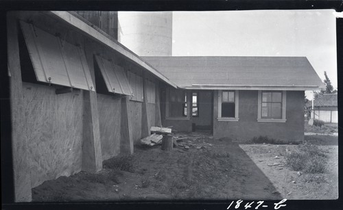 Milking Barn and Milk House, Baxter Dairy, Durham, Calif