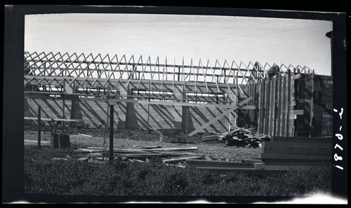 Dairy Barn Construction, Baxter Dairy, Durham Cal