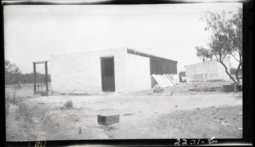 Adobe Brick Poultry House