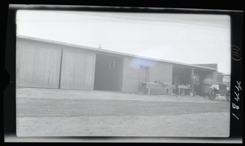 Machine Shed of Adobe Block, U.S. Govt. Plant Acclimation Station, Torrey Pines, California