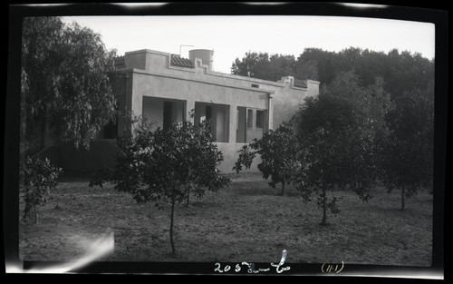 Adobe House Construction, E. Vencill, El Centro