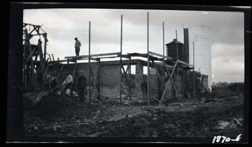 Dairy Barn Construction, Baxter Dairy, Durham Cal