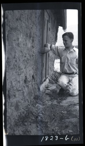 Larue Residence of Adobe Block, Y.M. Lopez Ranch, Ojai Valley (b)