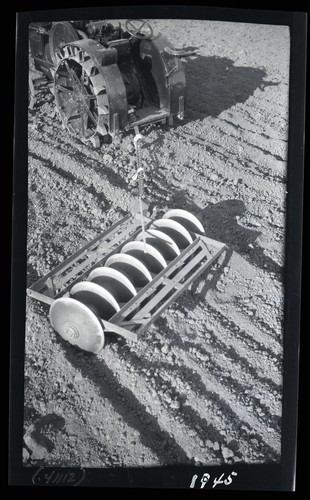 Gang of Towner Disc Harrow, Davis, California