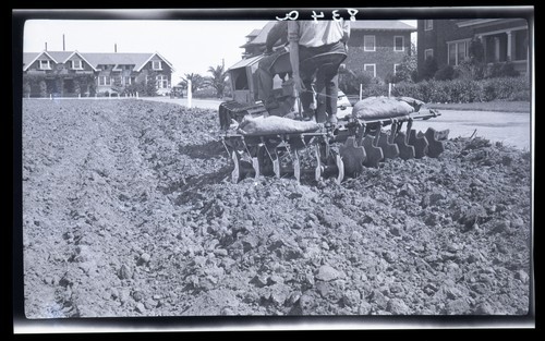 Disk Harrows, University Farm on Quad