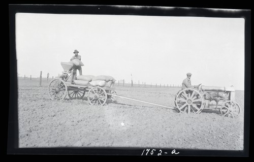 Broadcast Seeder, W.D. Chiles, Davis