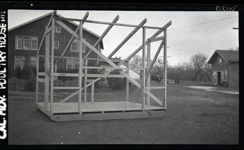 Poultry Houses, University Farm, Davis, Cal