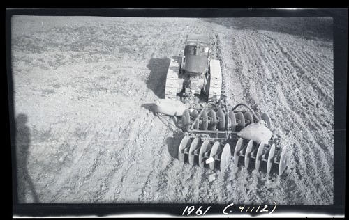 Oliver Disc Harrow, Davis, California