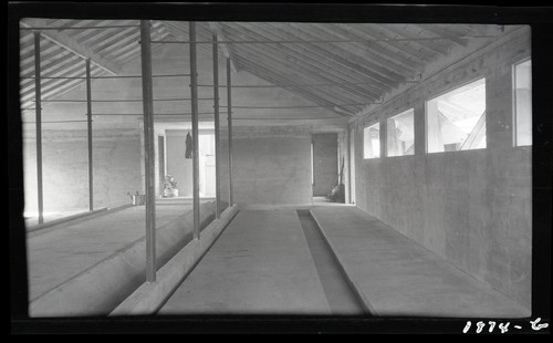 Dairy Barn Construction - Baxter Dairy, Durham, Cal