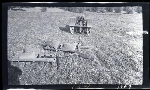 Towner Disc Harrow, Davis, California