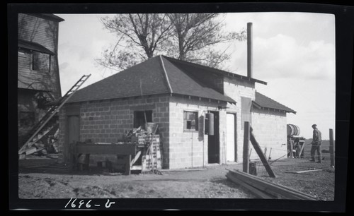 Milk House, Hanna and Sons, 5 miles out Sacramento Woodland Hwy