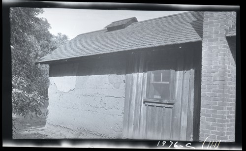 Adobe Ranch House, Poured of Loam Soil, Farmstead - 1.5 miles North of Dunningan, east side R.R. track, opposite warehouse (c)