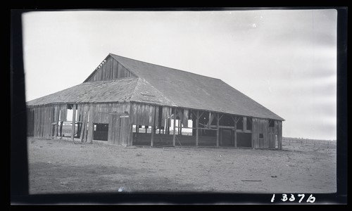 Depreciation of Farm Buildings, Deserted Ranch 3 miles north of Davis