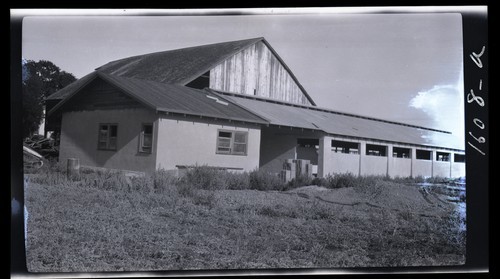 Milking Barn and Milking House, A.W. Morris and Sons, Knights Landing