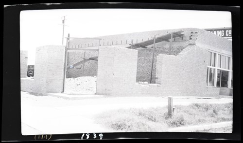 Adobe Brick Construction, Calexico, California