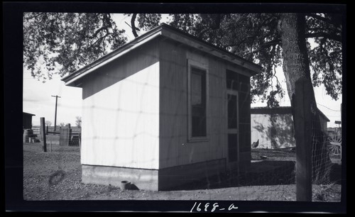 Milk House, Ira Smith Ranch, Riverbank. Sacramento Woodland Highway
