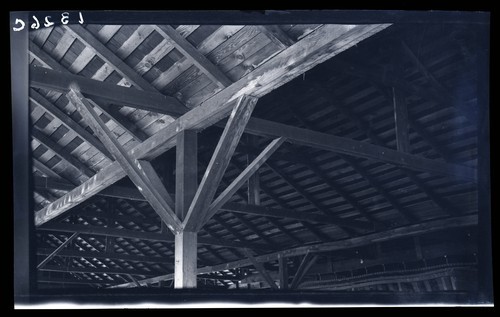 Roof Trusses - Framing, Regent Foster's Ranch, Hopland
