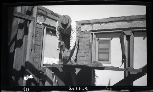 Adobe Brick Construction, 18th & X Street Sacramento (3)