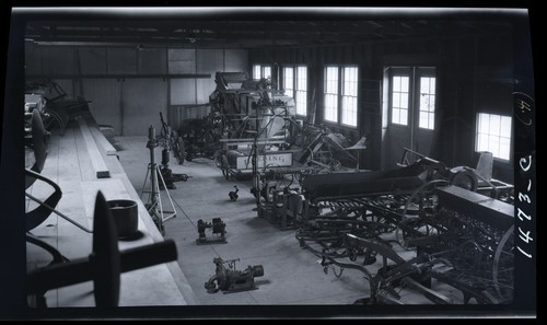Farm Machinery Lab, Agricultural Engineering shops