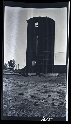 Silo, R.W. Morehead ranch, Sutter