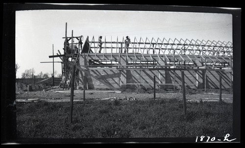 Dairy Barn Construction, Baxter Dairy, Durham Cal