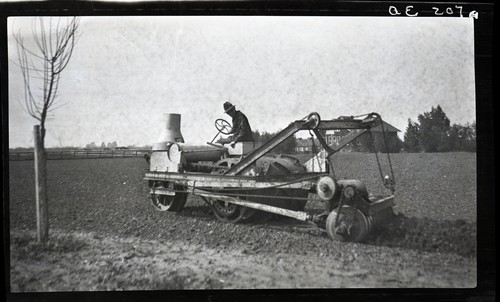 Cleveland Motor Plow, University Farm, Davis, California