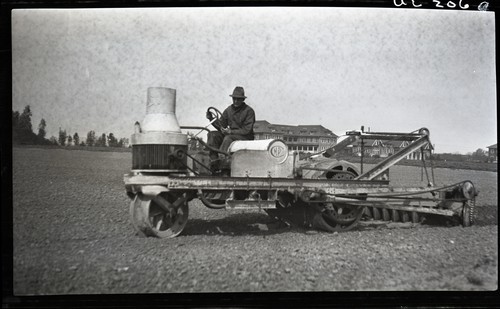 Cleveland Motor Plow, University Farm, Davis, California