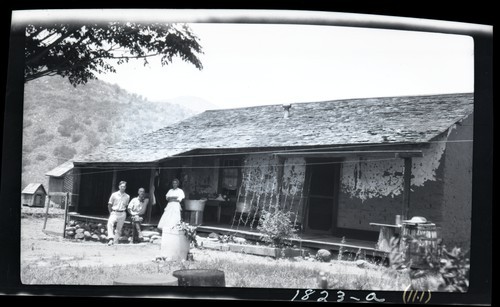 Larue Residence of Adobe Block, Y.M. Lopez Ranch, Ojai Valley (a)