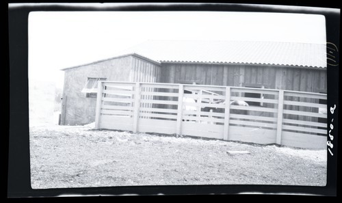 Barnes of Adobe Brick, Roy Baker Ranch, Saugus, Los Angeles County, California (a)