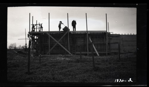 Dairy Barn Construction, Baxter Dairy, Durham Cal