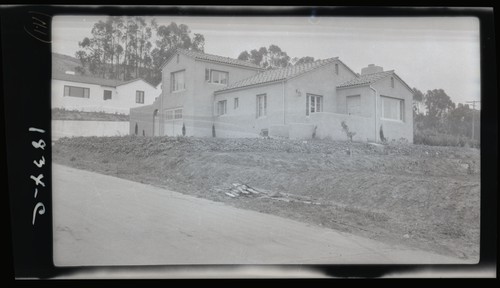 Residences, Erected by Mr. Fred Roskop on La Mesa, Santa Barbara
