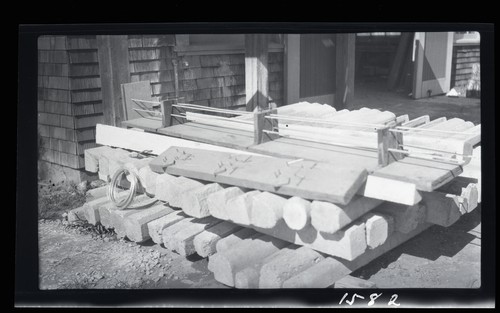 Fence Post Experimental Apparatus, Old Horticulture shed, University Farm, Davis, California