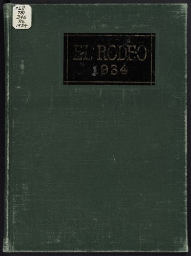 1934 El Rodeo