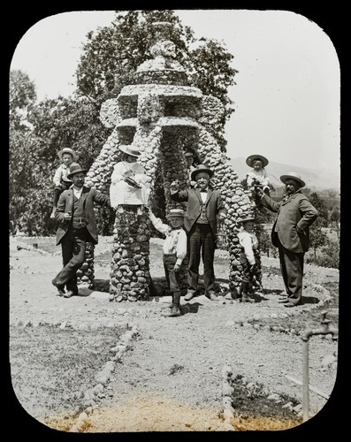 Sonoma County: Sculpture above Asti Underground Wine Vat