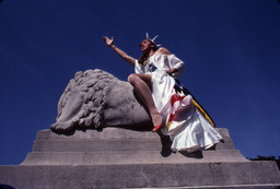 Gilbert Baker on statue