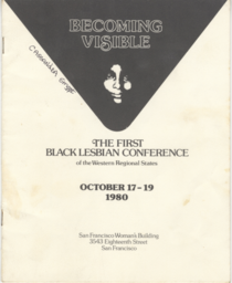 "Becoming Visible" conference program