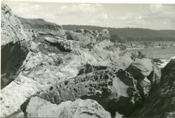 Del Mar, Highway 1 and Del Mar Point Road, Sea Ranch, California, 1979 or 1980