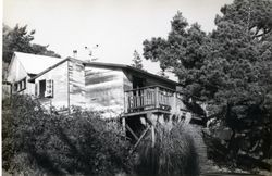 Mill cottage at 9470 Riverside Drive, Jenner, 1979 or 1980