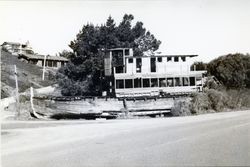 Abandoned ferryboat "Marin", 1813 Bay Flat Road, Bodega Bay, California, 1979 or 1980