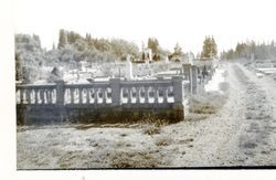 Druids Cemetery, 14445 Occidental Road, Occidental, California, 1979 or 1980