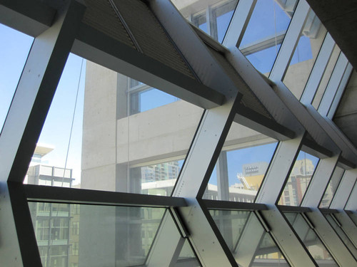 Central Library Construction - Window Sequence — Calisphere